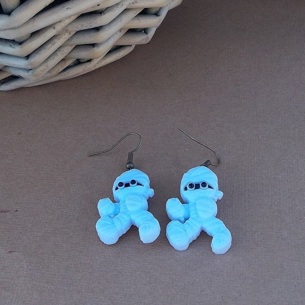 Halloween Cutest Mummy earrings