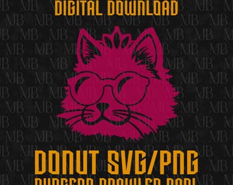 DCC - Princess Donut SVG and PNG - Dungeon Crawler Carl digital cut files
