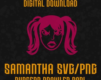 DCC - Samantha SVG and PNG - Dungeon Crawler Carl digital cut files