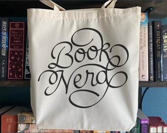 Book Nerd SVG and PNG - digital files
