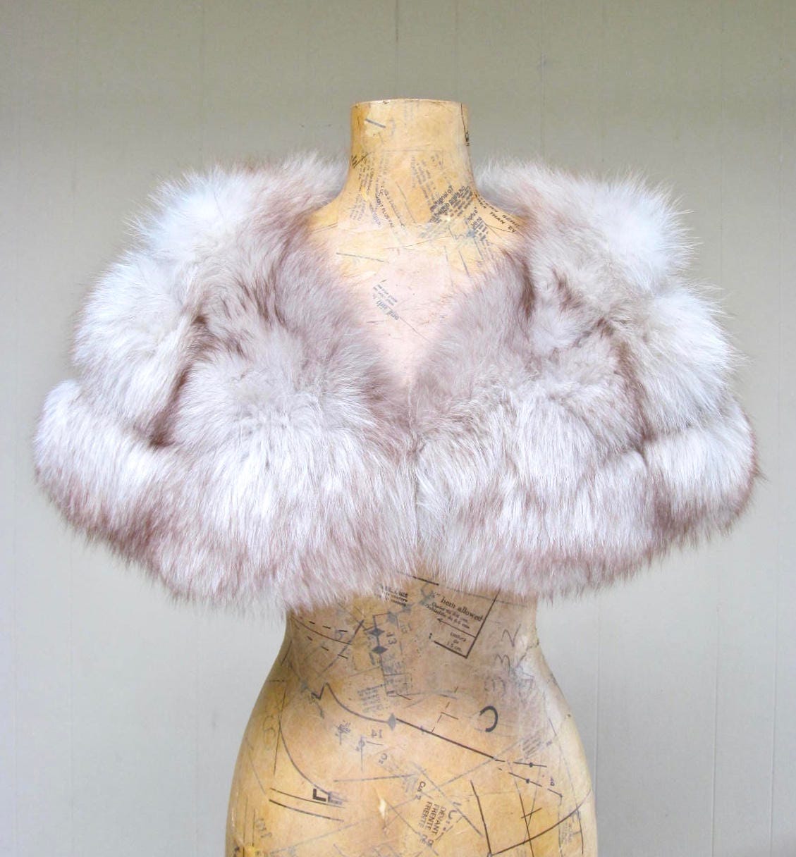 Fox fur shoulder wrap Clearance
