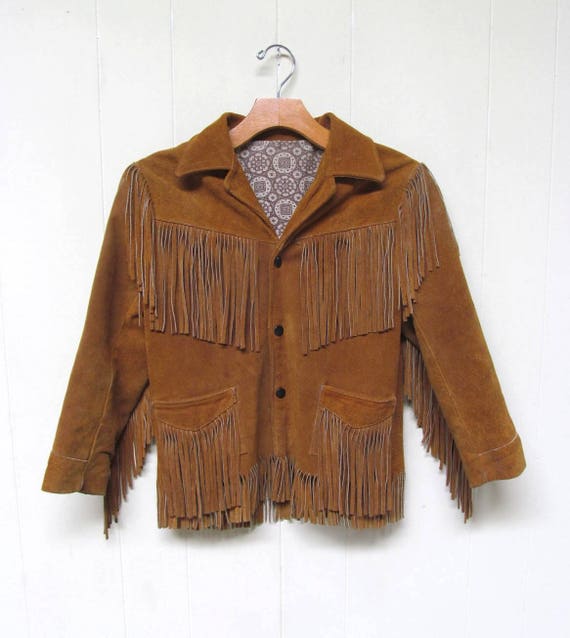 Vintage 1950s Children's Jo-o-kay Fringed Western Jacket - Etsy