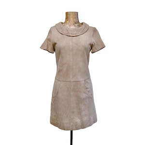 Suede Mini Dress - Etsy Suede Mini Dress - Etsy