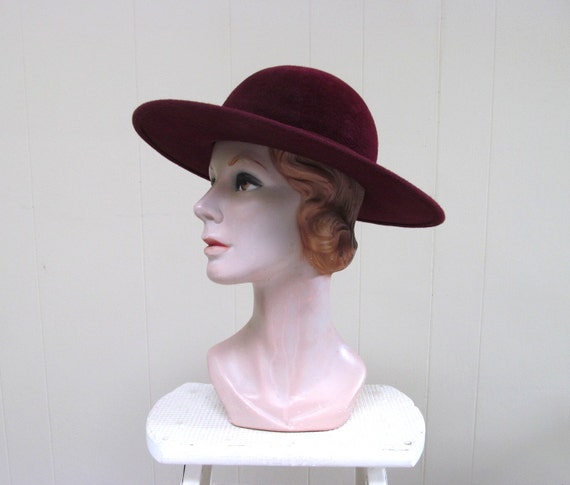 Vintage 1970s Yves Saint Laurent Wide Brim Hat, 7… - image 5