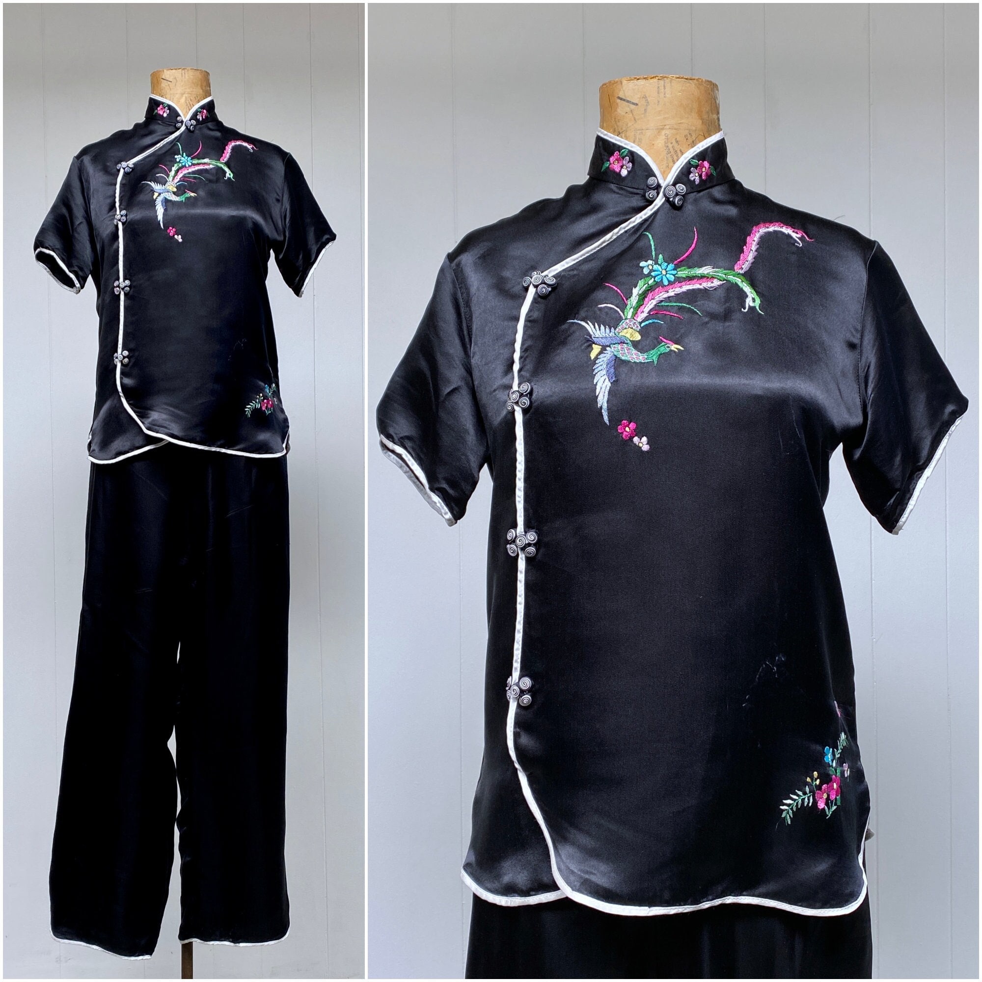 Cheongsam pajamas hotsell