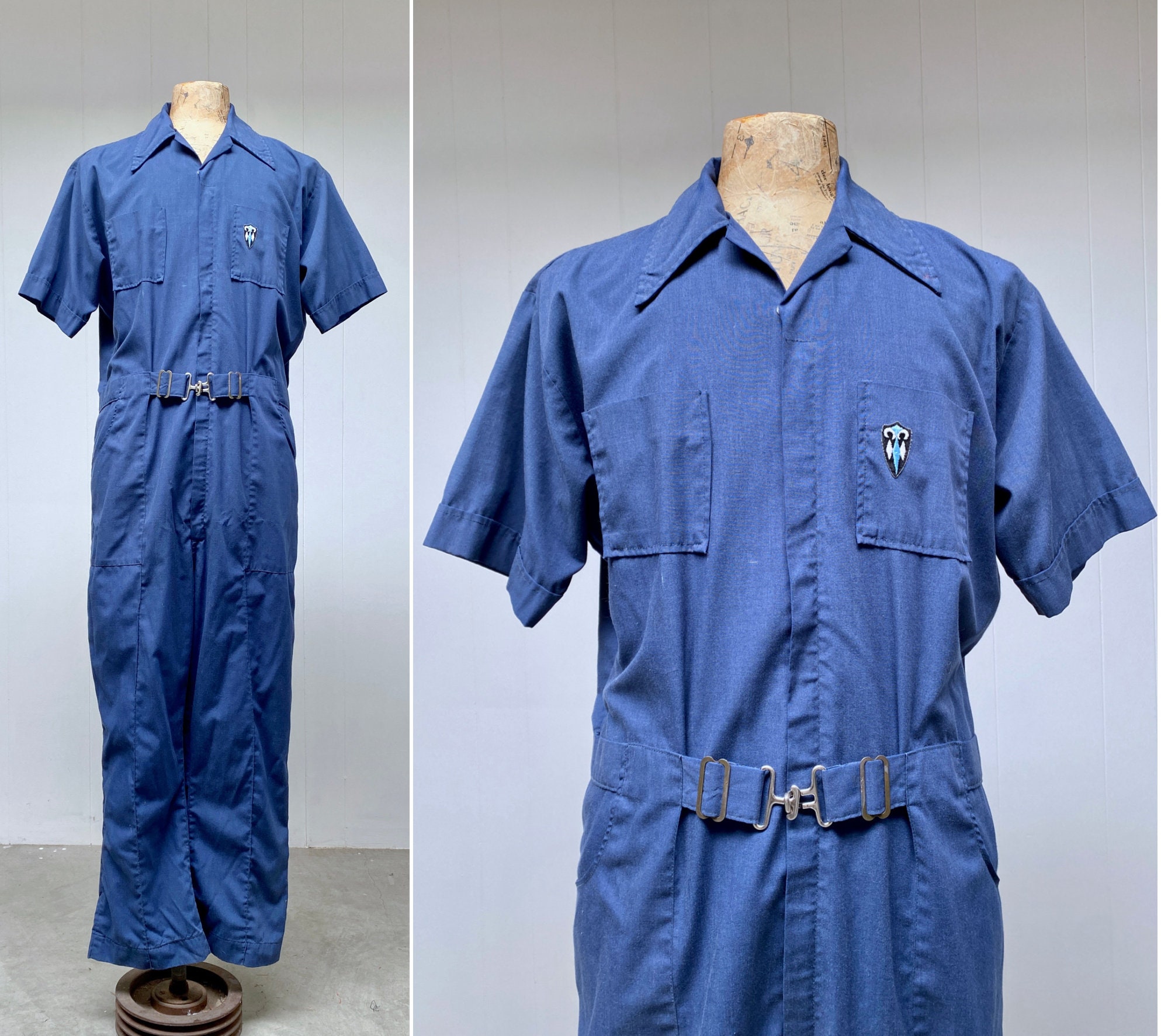 1970s 2025 mens jumpsuit