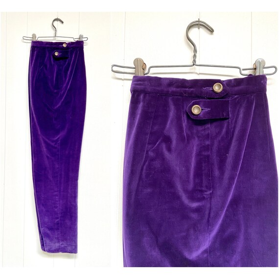 Purple cigarette best sale pants