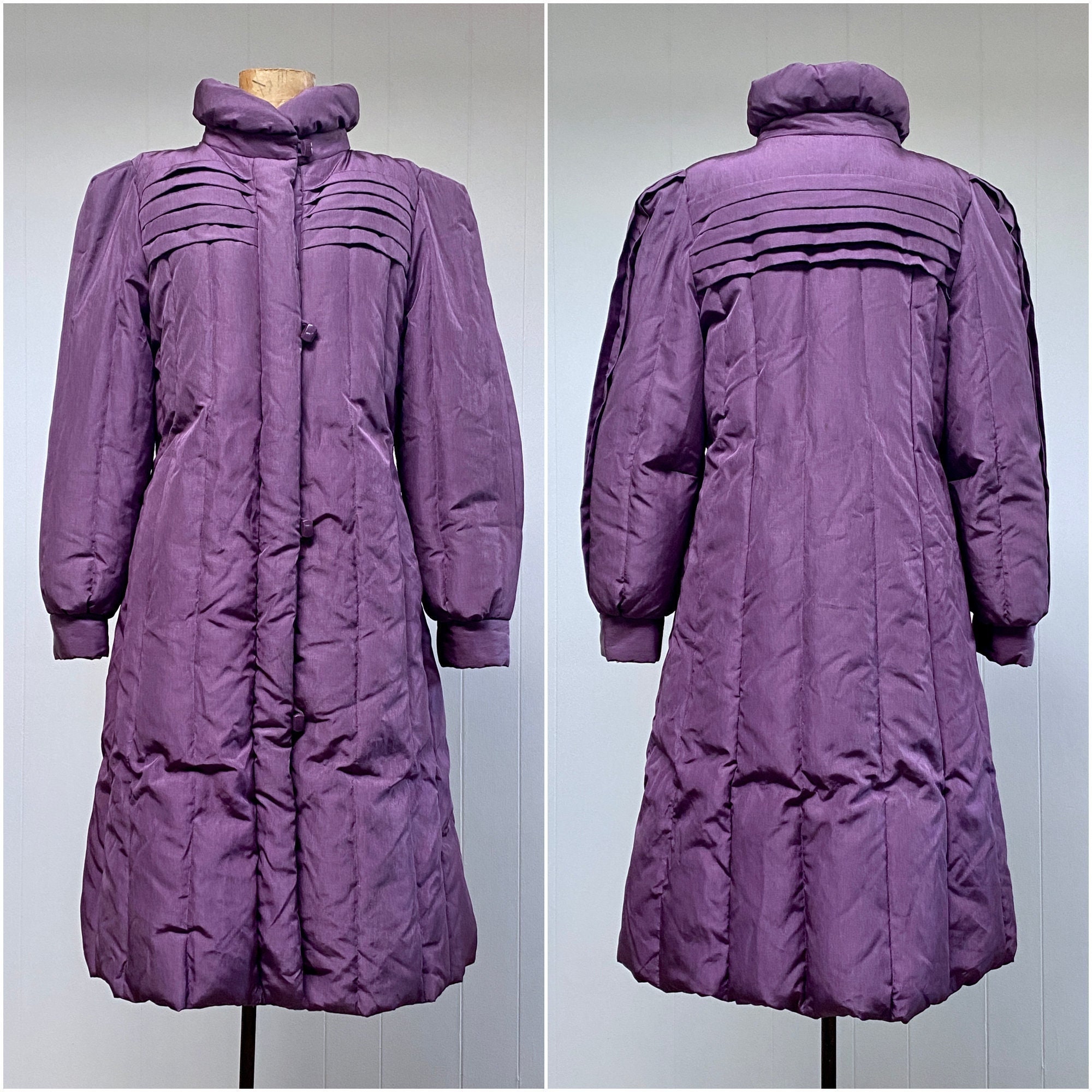 Vintage Norma Kamali Reversible Sleeping Bag Coat