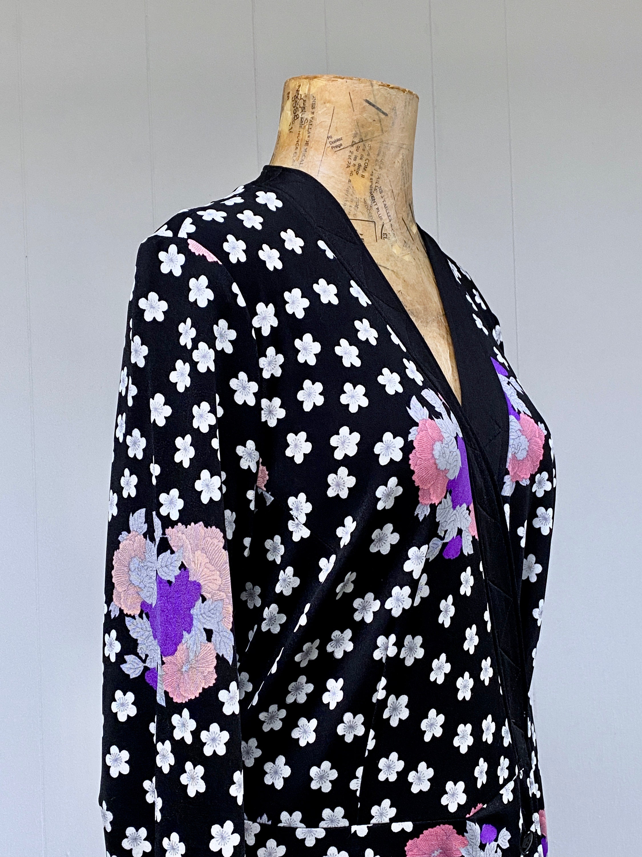VIVID（Hanae Mori） vintage 総柄 トップス M VIVID（Hanae Mori） vintage 総柄 トップス M