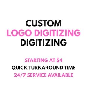 Custom Embroidery Digitizing, Logo Digitizing, Embroidery Digitizing Service, Image Digitizing Embroidery, Custom Digitize, Custom Patches