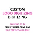 Custom Embroidery Digitizing, Logo Digitizing, Embroidery Digitizing Service, Image Digitizing Embroidery, Custom Digitize product logo