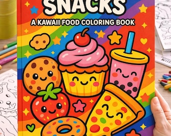 Sweet & Smiley: een kawaii-kleurboek voor eten