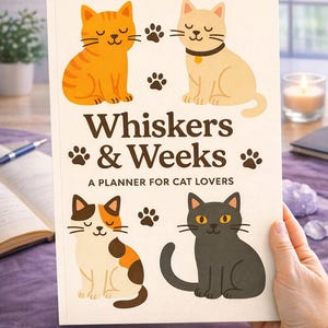 Whiskers & Weeks A Planner for Cat Lovers