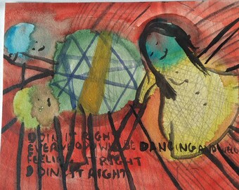 Daft Punk Painting Etsy