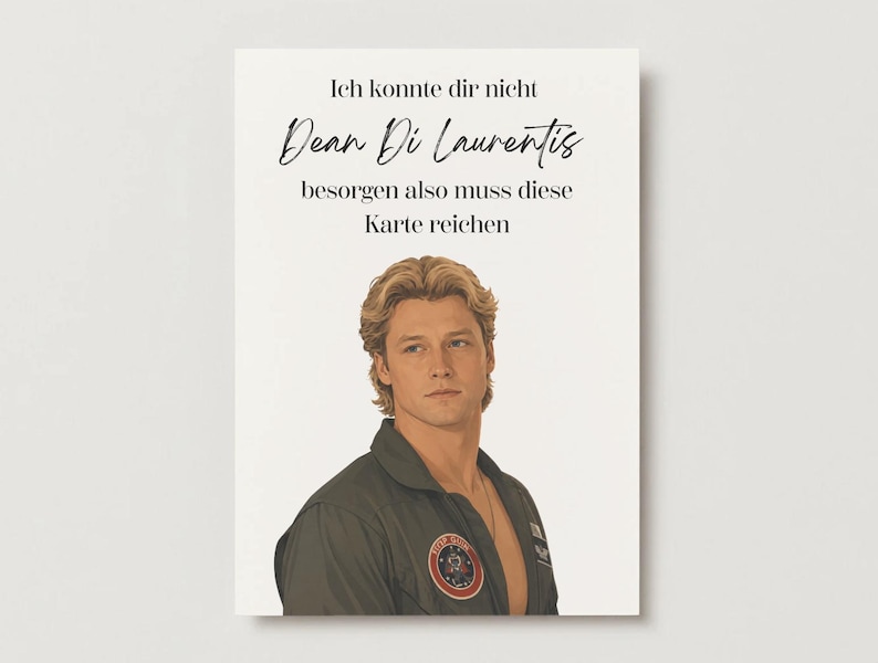 Faninspiriertes Dean Di Laurentis Wandbild mit Briar University Ästhetik und romantischem Buchdesign.