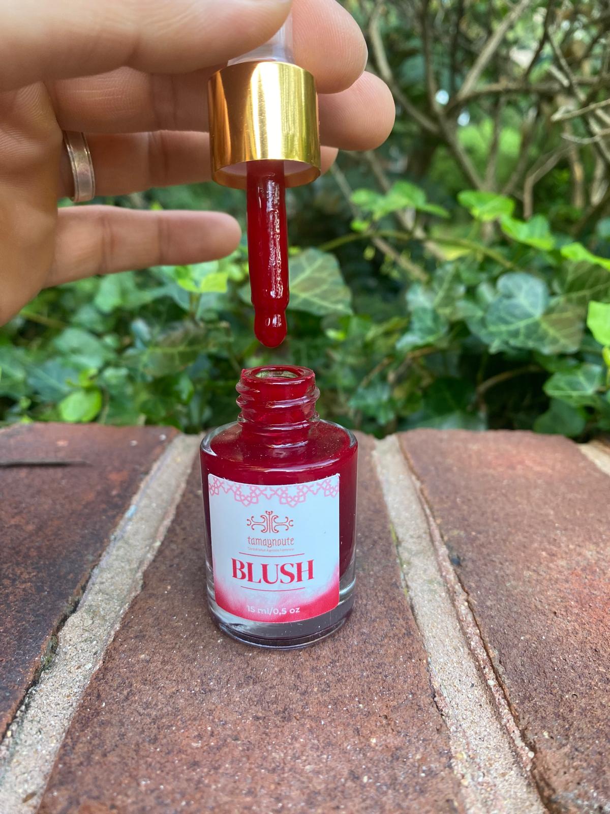 Moroccan Aker Fassi Blush | Handmade Natural Tint for Cheeks & Lips - Etsy
