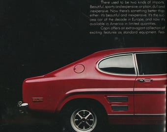 Lincoln & Mercury Vintage Car Ads • 60 Original Magazine Advertisements (1930–1974) • Continental, Capri, Cougar, Montego, Comet - Lot #1