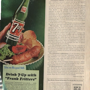 1940s 7 up Ads - Etsy