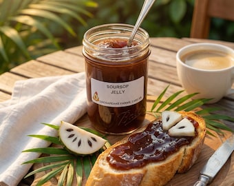 Gelatina de Guanábana Orgánica: Untable de Frutas Tropicales, Regalo Gourmet