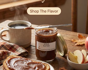 Organic Arkansas Apple Butter – Small‑Batch Spiced Spread