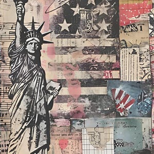 Stars, Stripes & Silent Notes - 250th Anniversary Patriotic Series - Instant Download