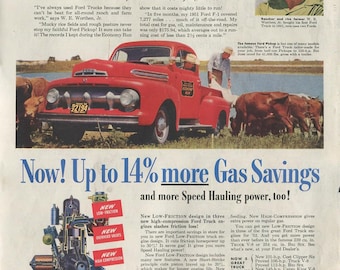 Antique Ford & Mercury Advertisement Collection – 100 Vintage Automotive Ads from 1920s–1980s – Classic Car Ephemera Lot #1