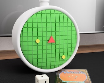 Caja de mazo de radar impresa en 3D: almacenamiento de cartas de Dragon Tracker TCG