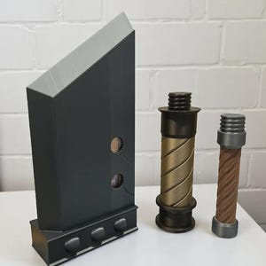 Coffret de pont Commander inspiré de l'épée Buster - Stockage de collection MTG EDH - Cadeau parfait pour les fans - Article de collection EDH