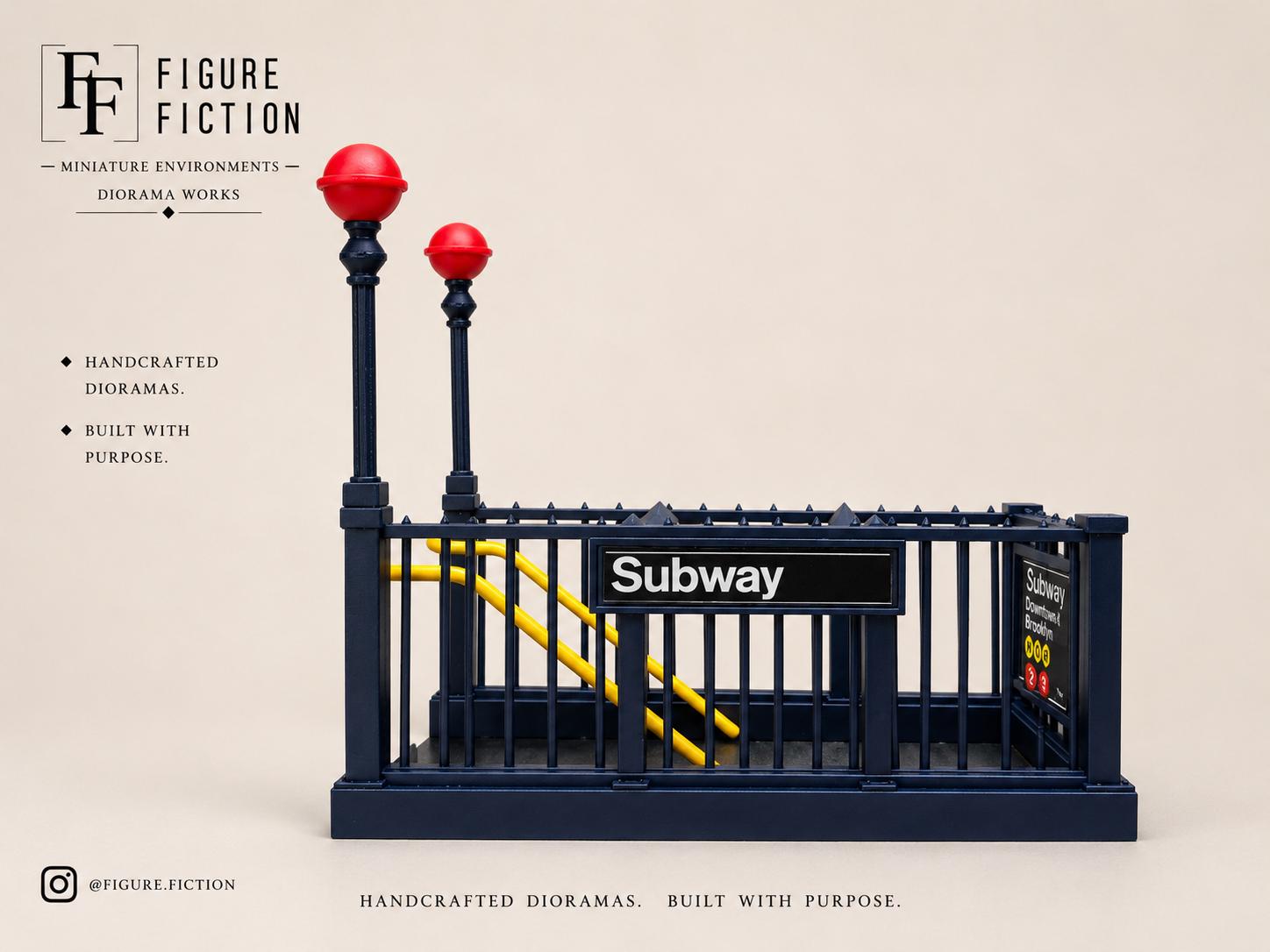 Miniature Subway Entrance - Etsy