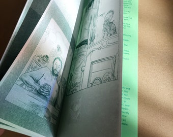 Limited edition RISO zine "Epic Pause" by Dana Burns