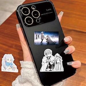 Frieren Sticker Set – 75 Waterproof Anime Stickers with Storage Box | Fantasy Manga Character Decals for Laptop, Phone, Journal