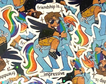 SMOSH | 3” “The Chosen” Holo Star Die Cut Sticker
