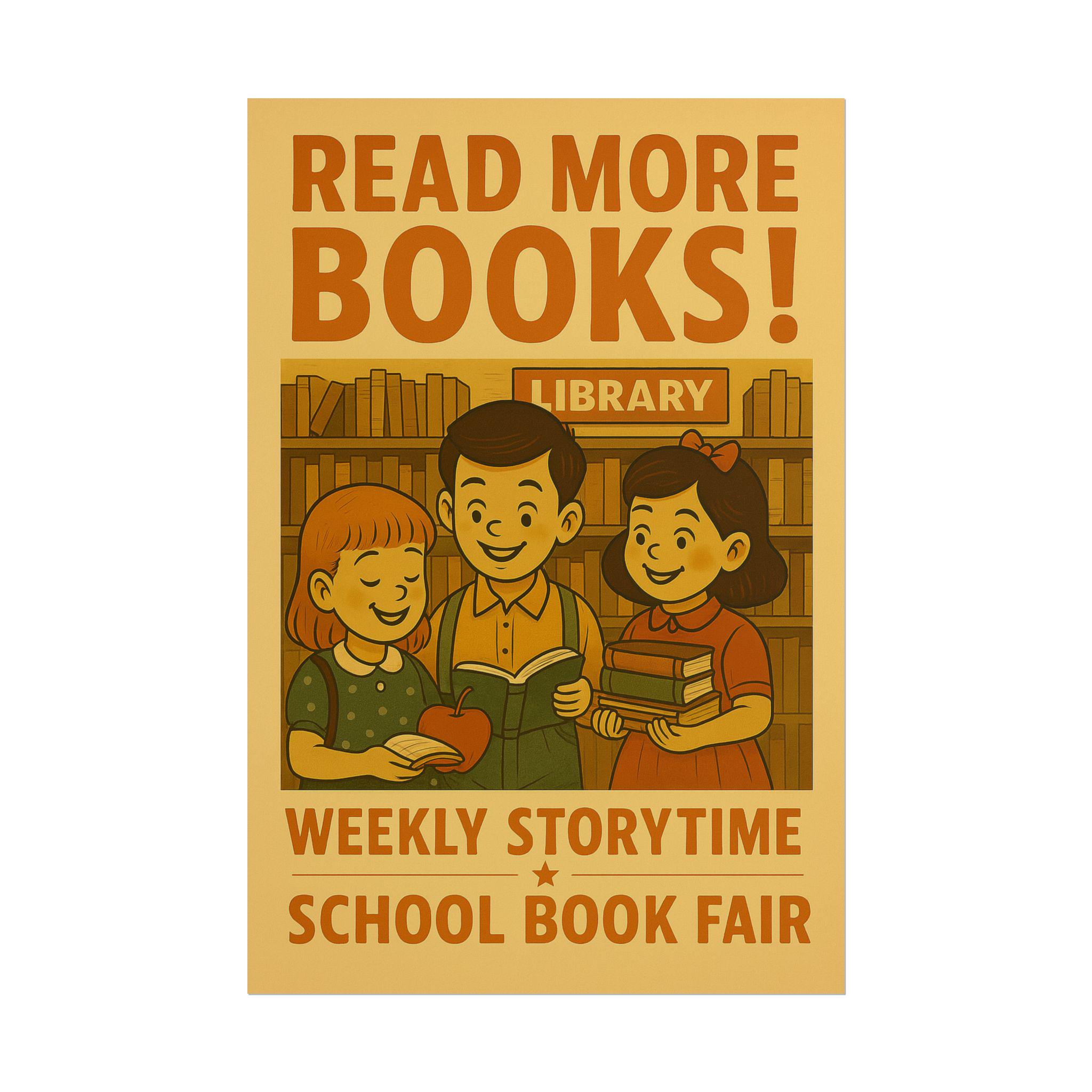 Library Storytime Poster