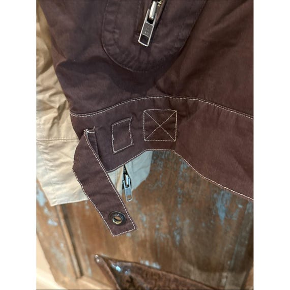 Vintage ENYCE CLOTHING COMPANY Tan Brown Y2K Embroidered Logo