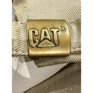 Caterpillar CAT Heavy Equipment Trucker Adjustable Cap Baseball Trucker image 6