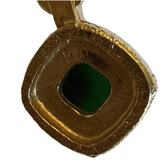 Givenchy Statement Double Drop Pendant Necklace S… - image 9