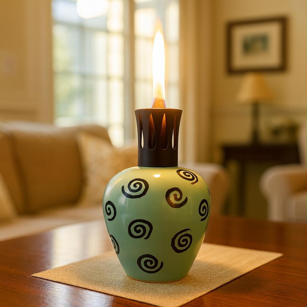 Lampe Berger 芳香器 5461 青とオレンジ Lampe Berger 芳香器 5461 青とオレンジ アロマ ランプベルジェ