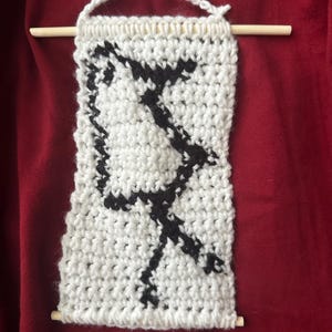 Crochet PunPun Manga Tapestry