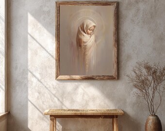 Jesuskind Kunstdruck | Heiliges Kind Wand Kunst | Christliche Kinderzimmer Printable | Heiliger Jesuskind Digitaler Download | Spirituelles Home Dekor