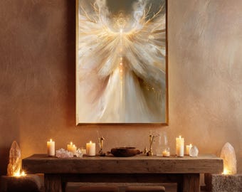 Higher Consciousness Light Code Art, Spiritual Activation Wall Art, Sacred Geometry Print, Metatron’s Cube Energy Art