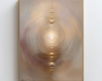 Arte mural de frecuencia curativa, lámina de energía de alta vibración, decoración de frecuencia espiritual, obra de arte de energía Reiki, arte mural de meditación neutra