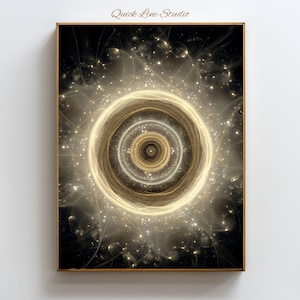 Inner Expansion Wall Art, Consciousness Awakening Print, Spiritual Growth Decor, Energy Activation Poster, Sacred Geometry Wall Art