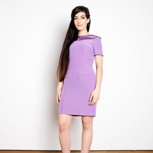 Mod secretary violet dress joan 50s pin up classic Custom made