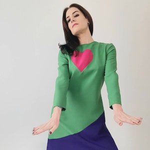 Mondrian dress, Mod dress, iconic dress, 1960s dress, shift dress, 60s mini dress, pop art dress