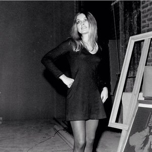 sharon tate yellow dress