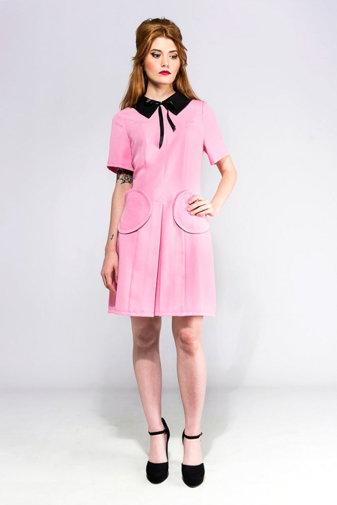 pink tweed dress and jacket Sloane Size:4T US kids' numeric Featuring a sophisticated square Chic High Neck Evening categorydesc-Maxi Dresses