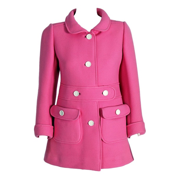 Mod coat dress soft wool 60s women dress winter Made to order under request custom made