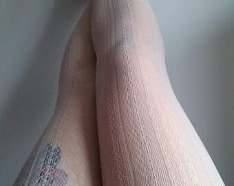 Grey tights stockings pantyhose suededead