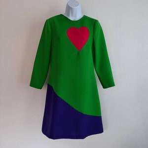 Mondrian dress, Mod dress, iconic dress, 1960s dress, shift dress, 60s mini dress, pop art dress bild 4