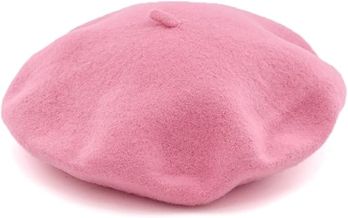 Barbie Movie Pink Hat Halloween for Women, Stylish Beret Adults for Cosplay  Gift
